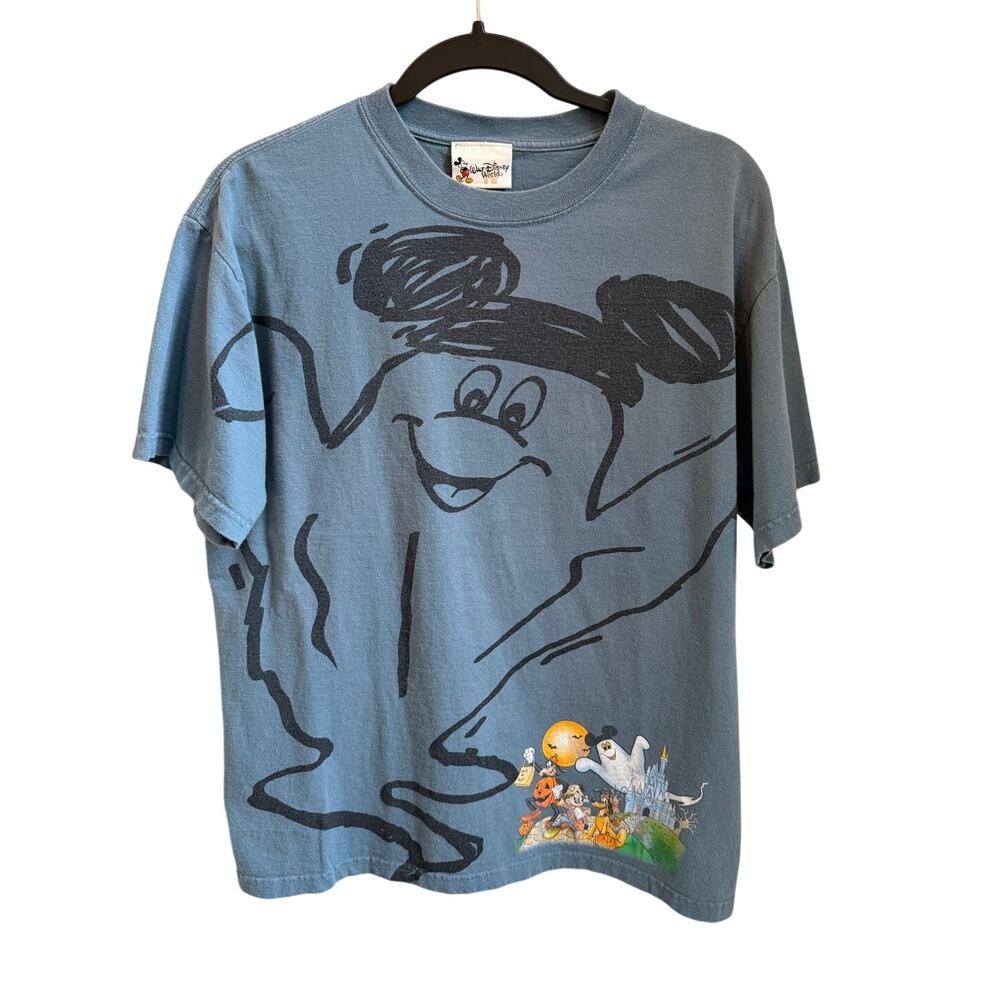 Disney Mickey Mouse Not So Scary Halloween Vintage 2004 Adult Medium Tee Shirt